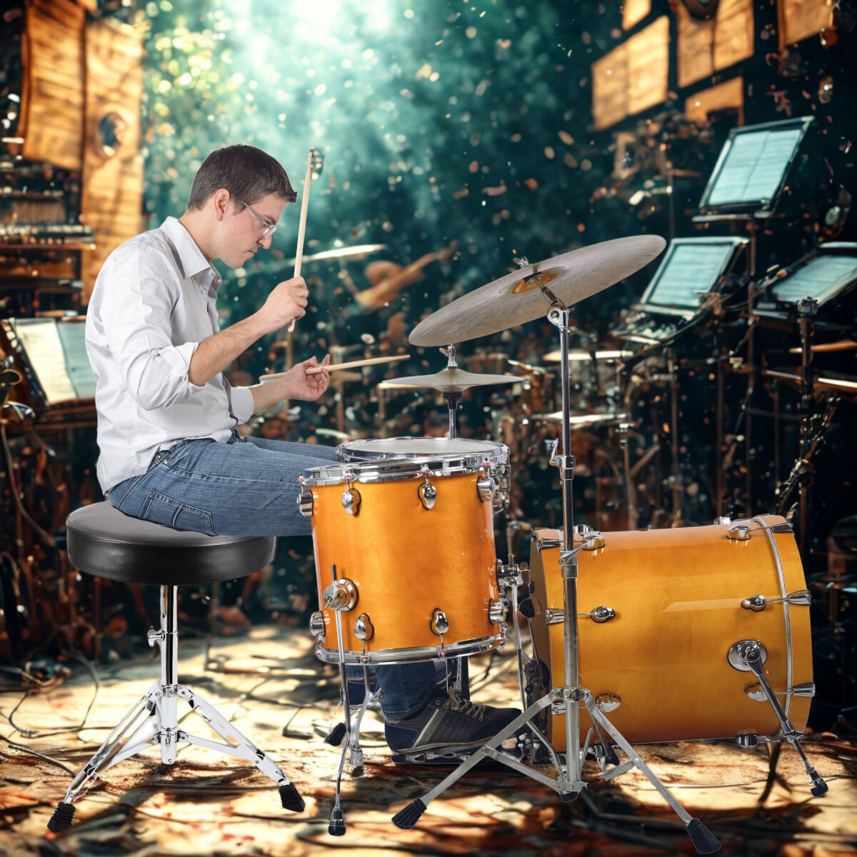 SUPRIMO DT1 Trommelhocker Sitz