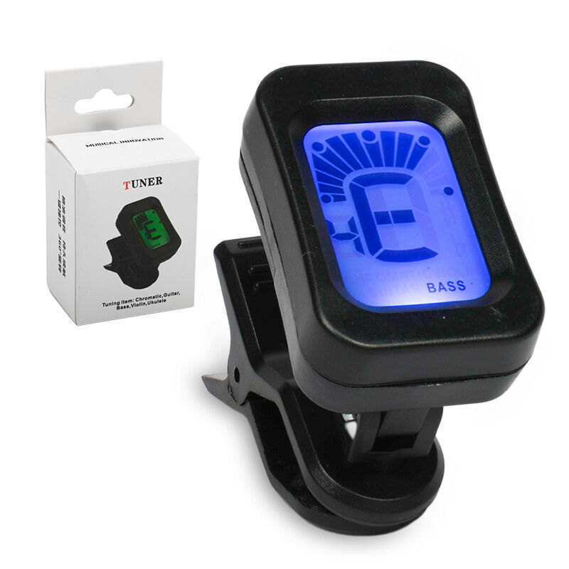 NN LT10 Tuner für Bassgitarre Ukulele Clips