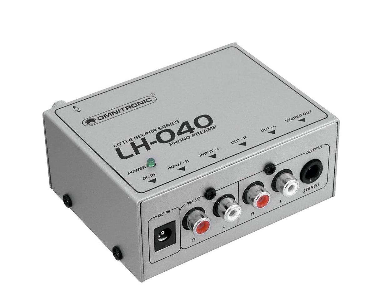 Omnitronic LH-040 RIAA Phono Preamplifier