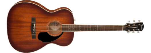 Fender PO-220E Orchestra Western Gitarre (Aged Cognac Burst)