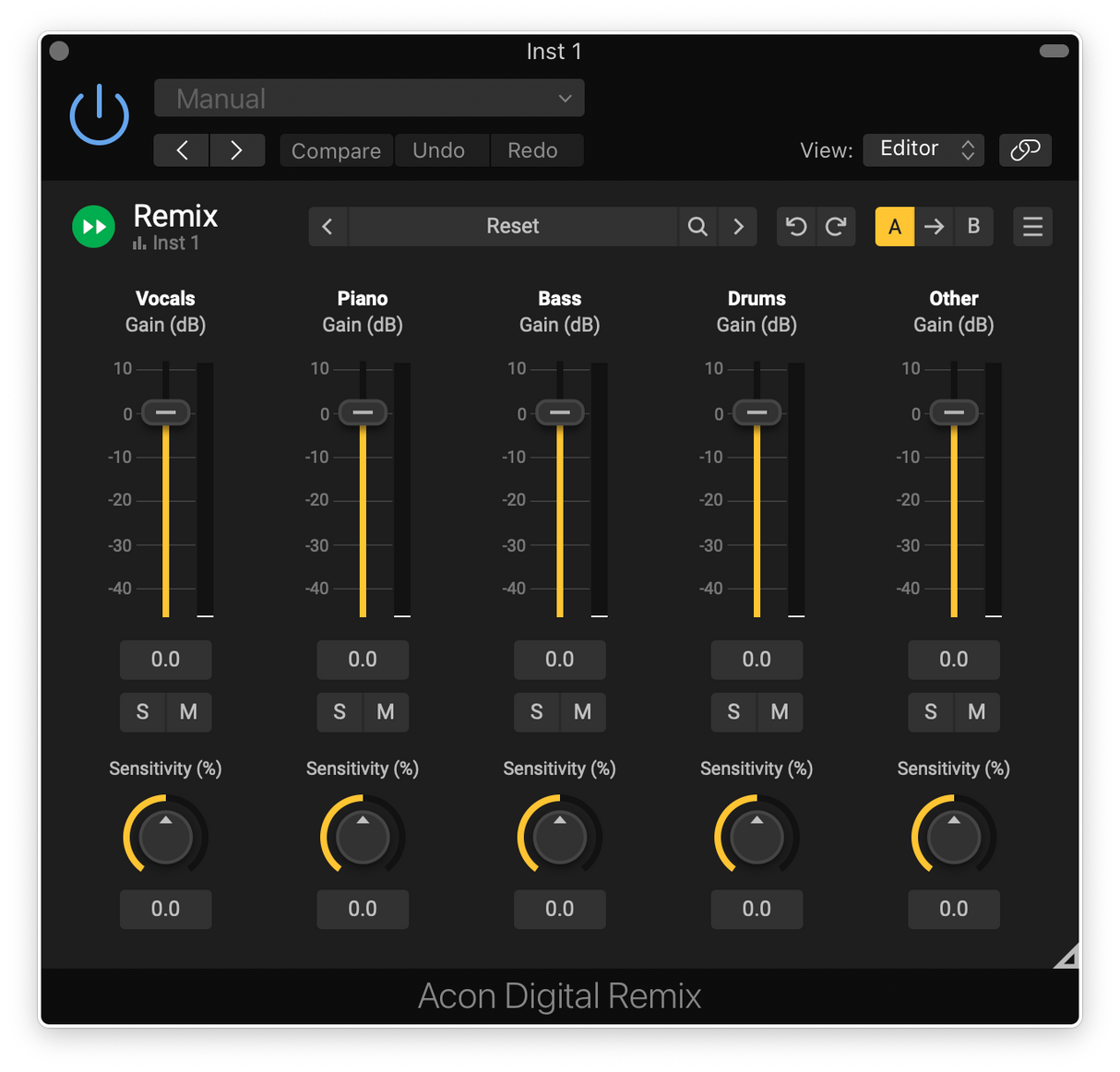 DeBleed:Drums UPG from DeBleed:Snare