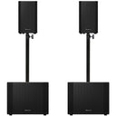 Pioneer DJ 2x XPRS-1152ST + 2x XPRS-82 Paket