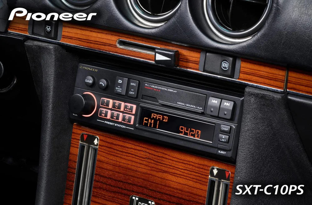 Pioneer SXT-C10PS Retro Autoradio m. DAB+ und Bluetooth