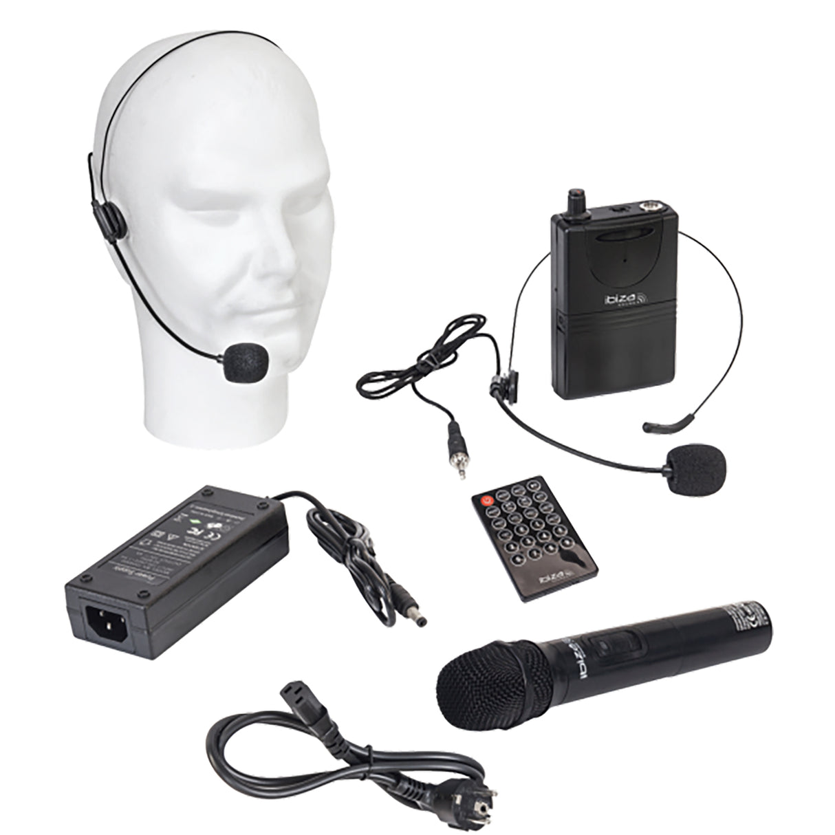 Ibiza PORT12UHF-MKII (Schwarz)