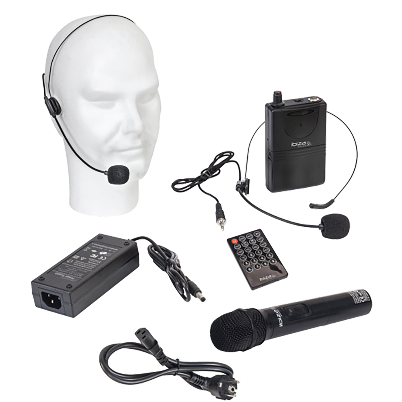 Ibiza PORT12UHF-MKII (Schwarz)