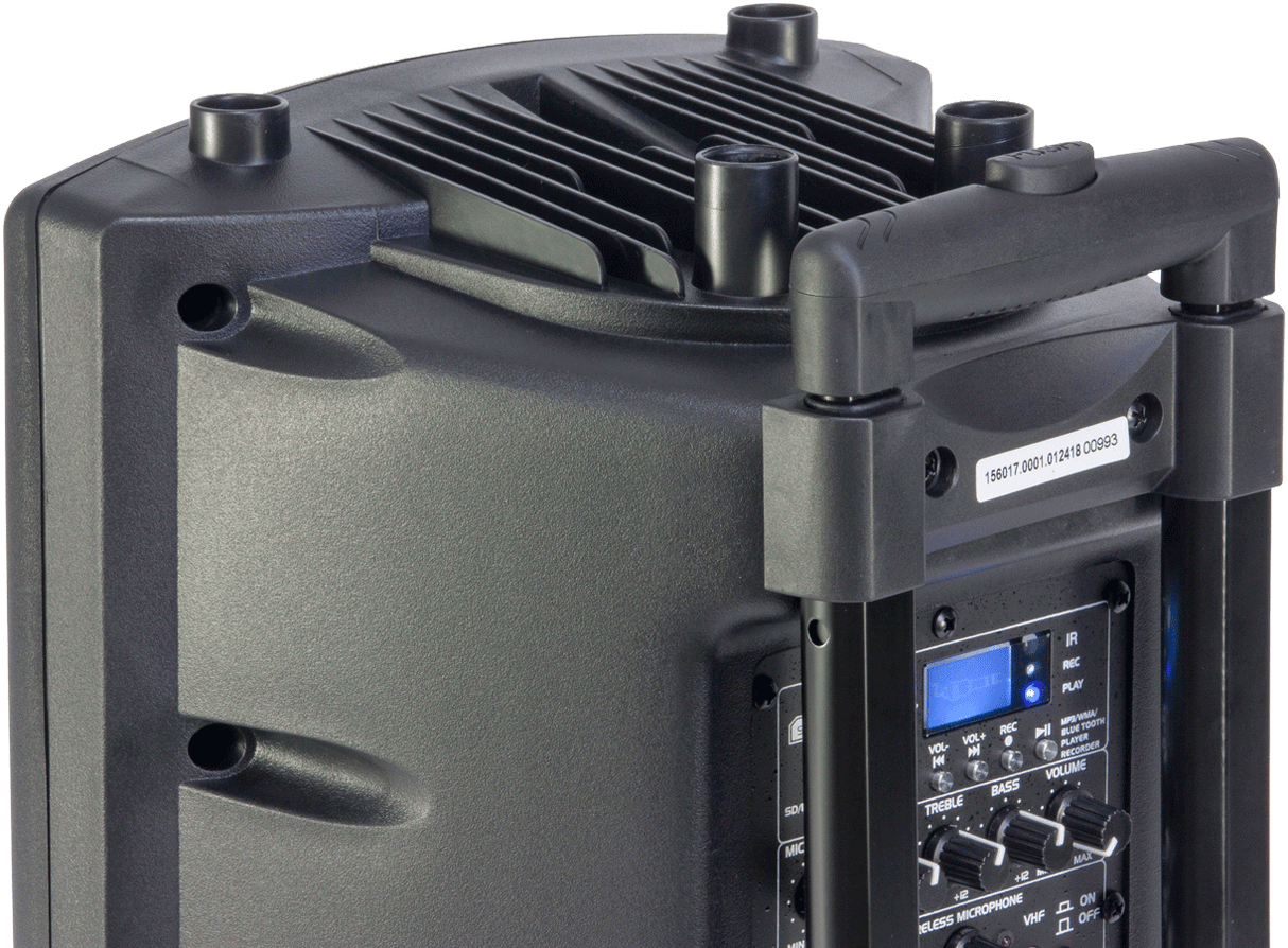 Ibiza 8" speaker with mics