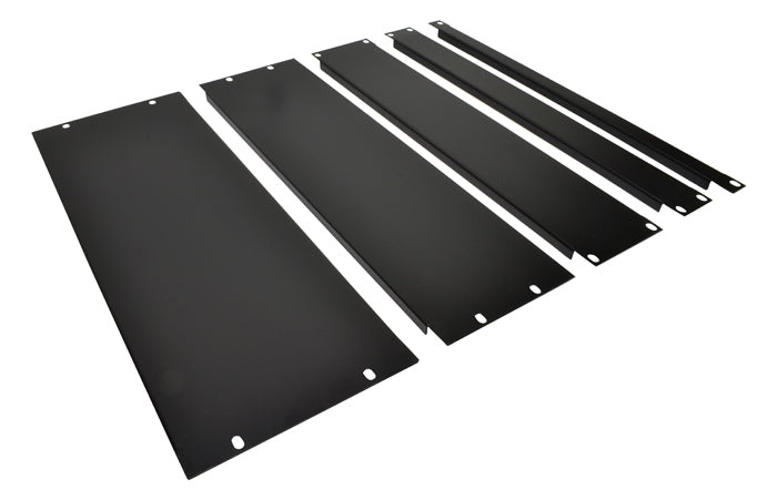 19" schwarzes Rack-Panel