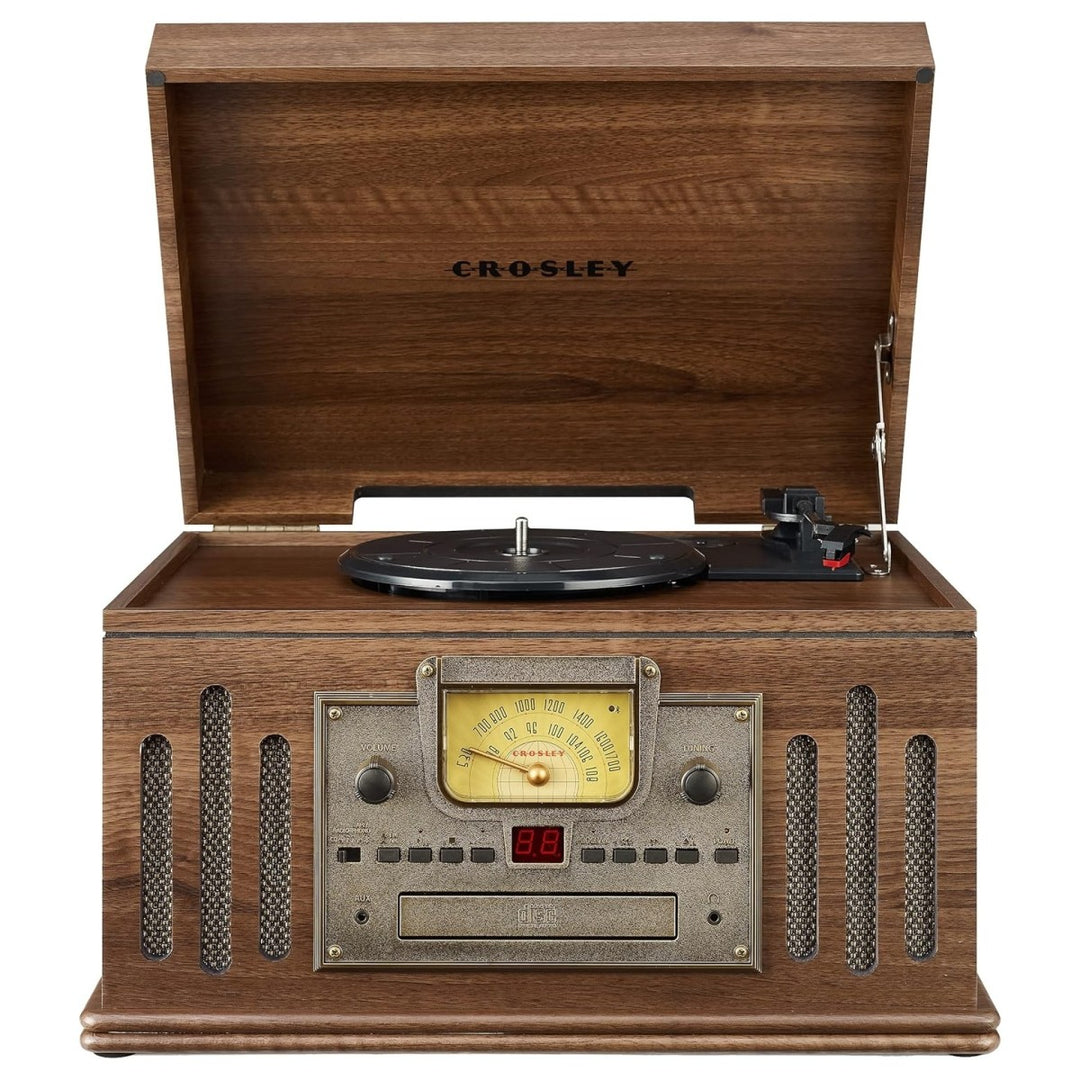 Crosley Musician 8-in-1 Musikanlage, Walnuss