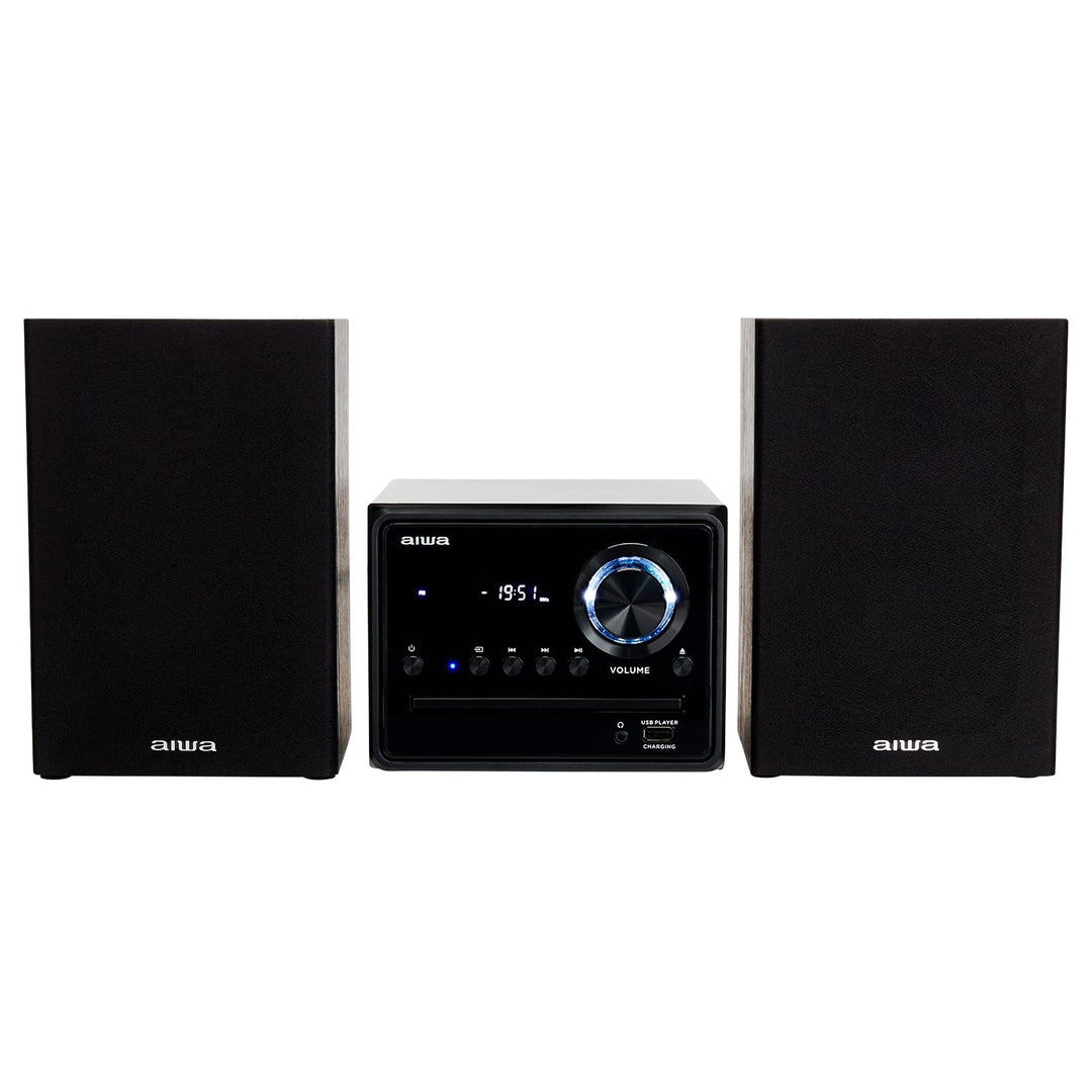 AIWA MCBT-350 Micro-Hi-Fi-Anlage 20 W mit Bluetooth, CD, FM und USB