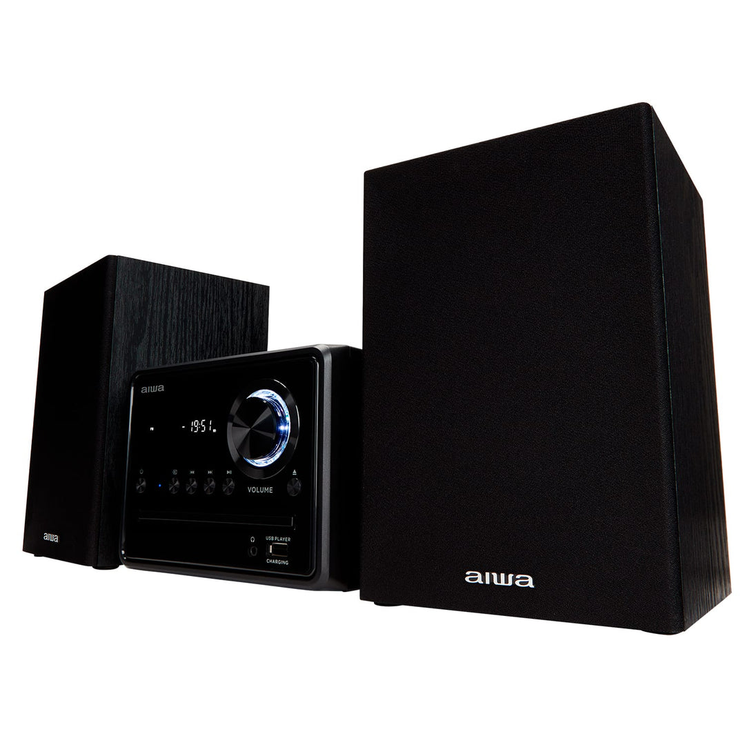 AIWA MCBT-350 Micro-Hi-Fi-Anlage 20 W mit Bluetooth, CD, FM und USB