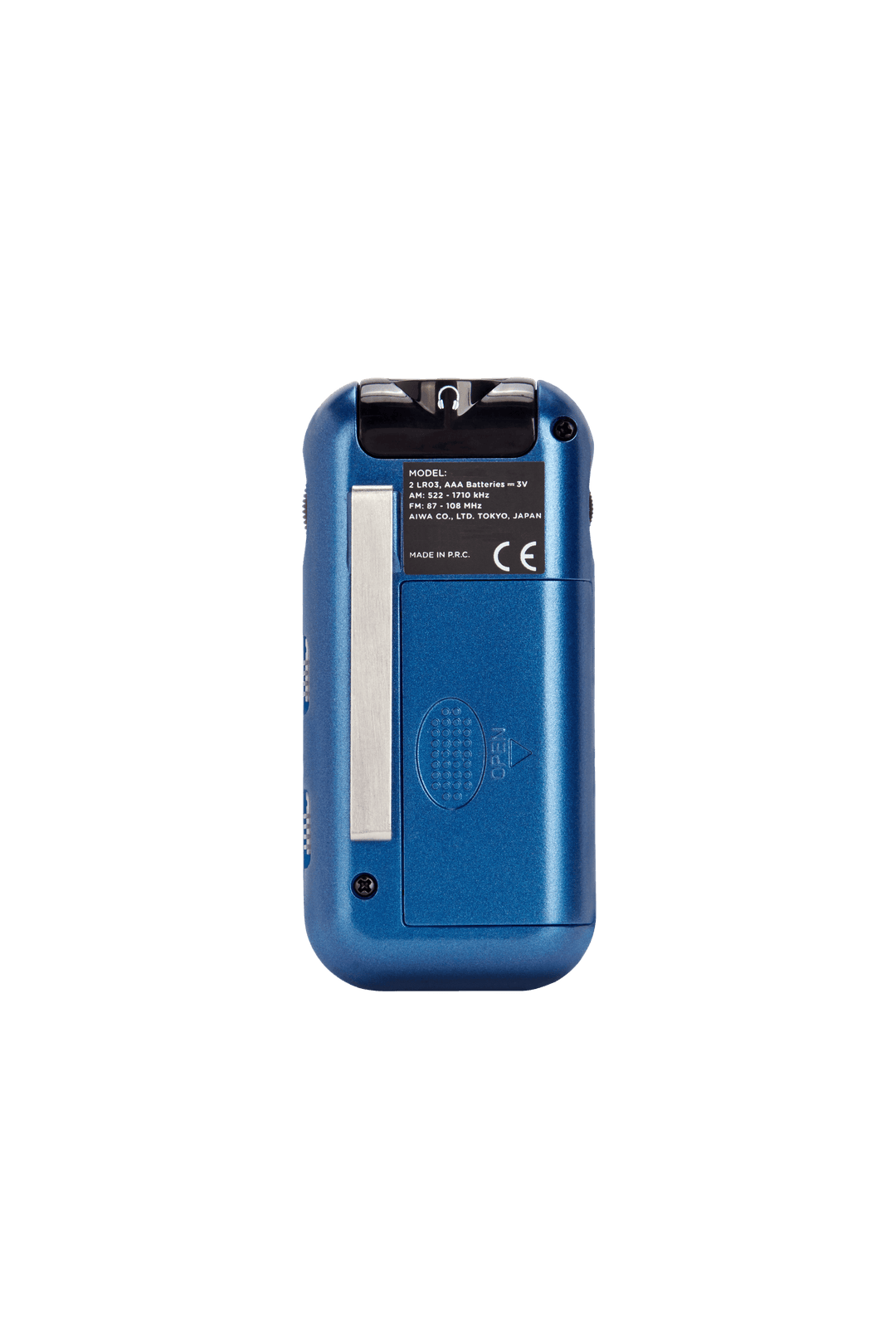 Aiwa RM-10BL tragbares Radio, Blau