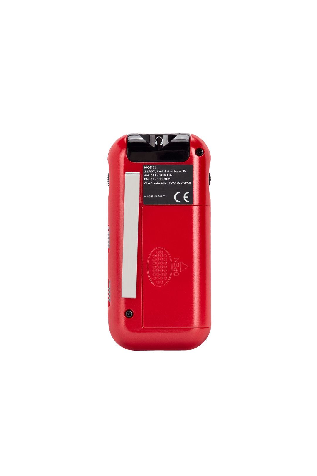 Aiwa RM-10RD tragbares Radio, Rot