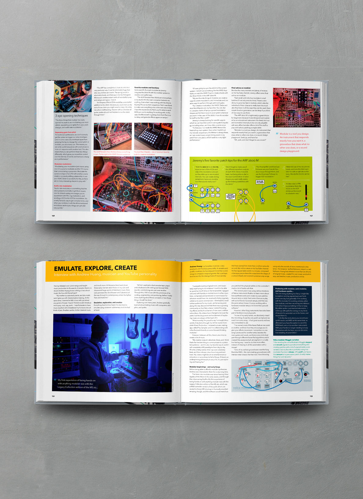 Patchen und Optimieren mit KORG