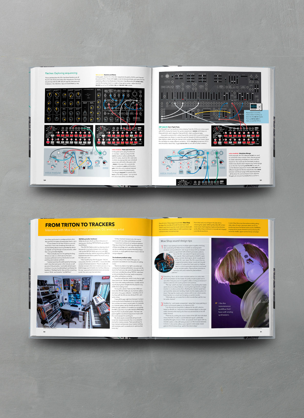 Patchen und Optimieren mit KORG