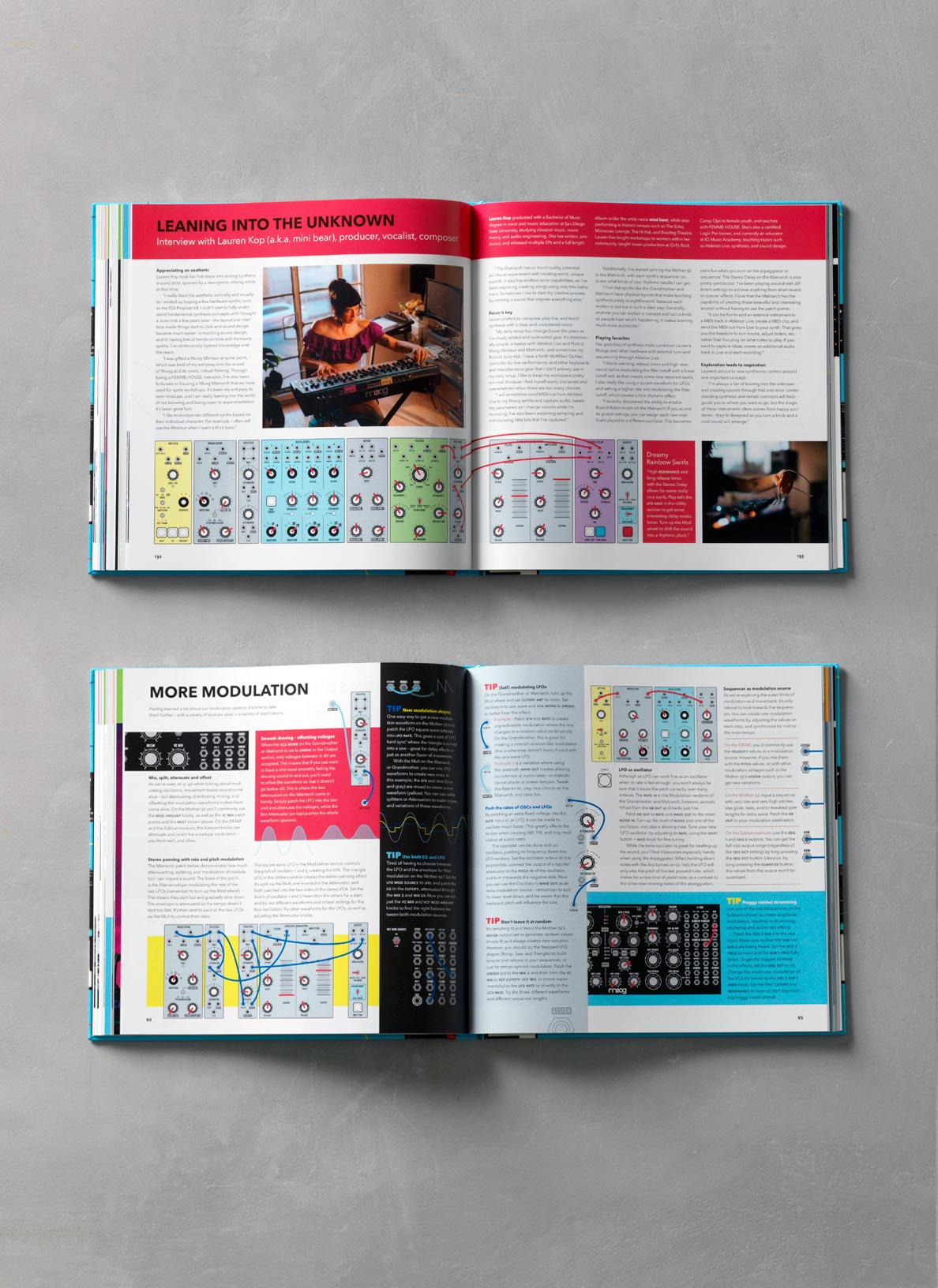 Patchen und Optimieren mit Moog