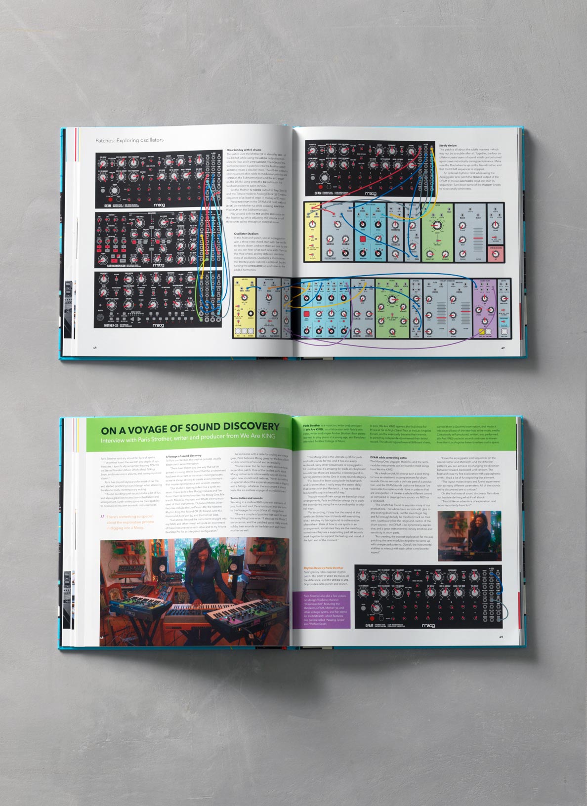 Patchen und Optimieren mit Moog