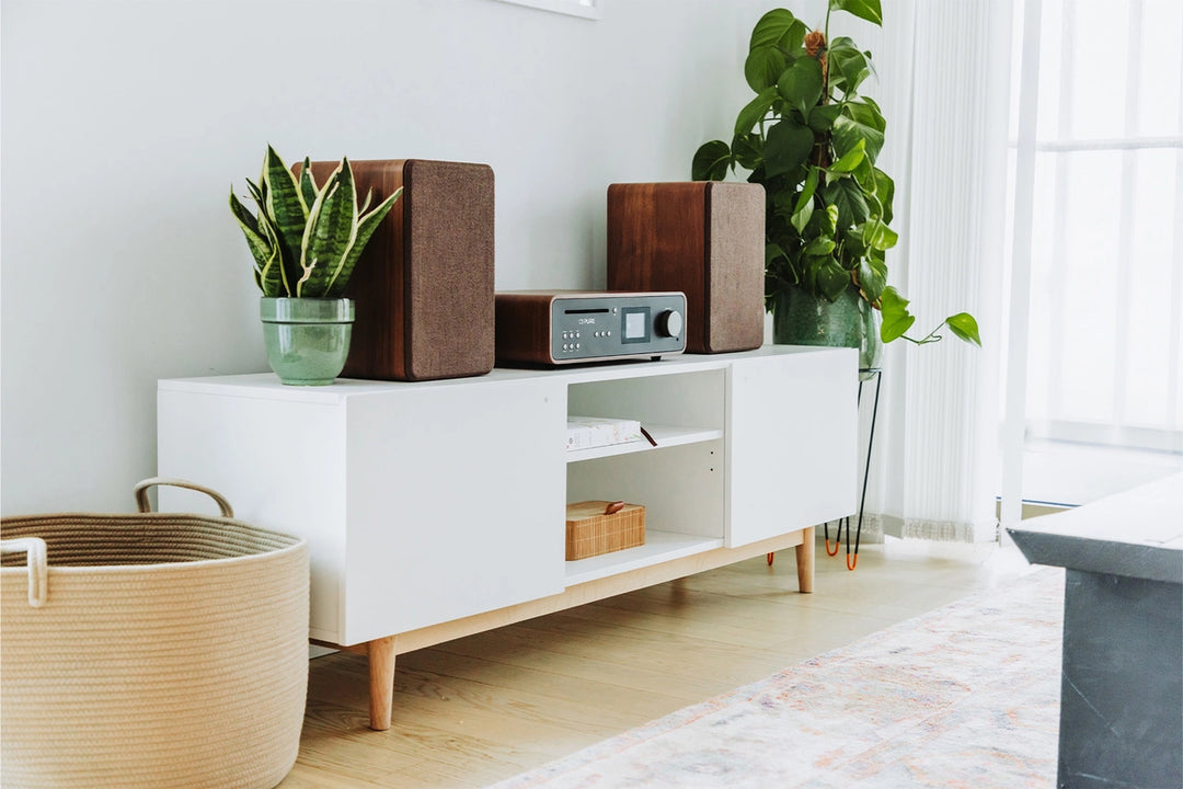 Pure Classic Stereo Hi-Fi System – DAB+, CD, Bluetooth, 100W, Walnuss
