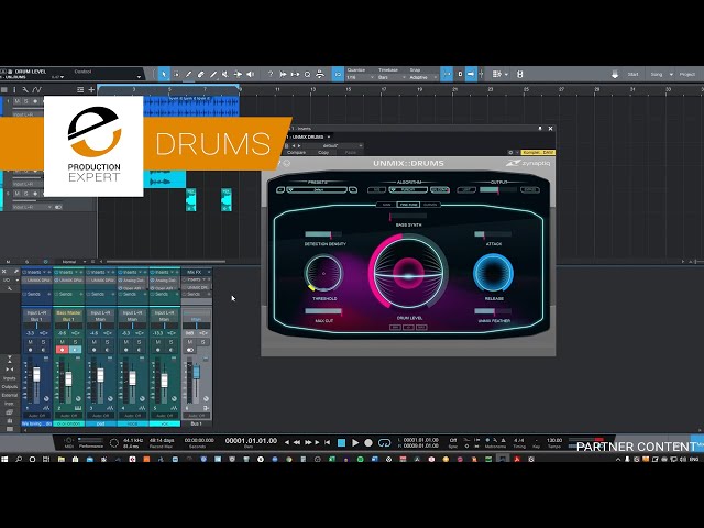 Unmix Drums von Zynaptiq