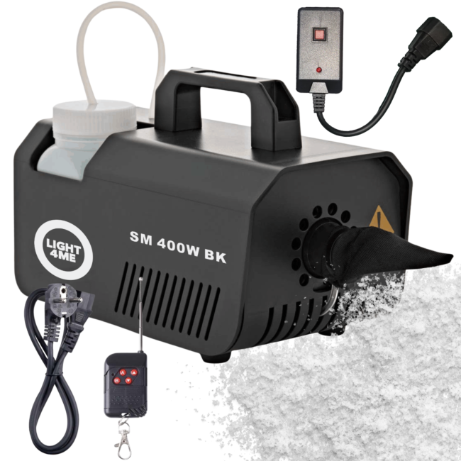 Light4Me SM 400W BK Schneemaschine