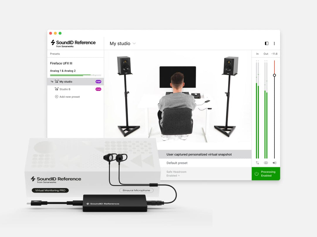 SoundID Reference Virtuelles Monitoring PRO