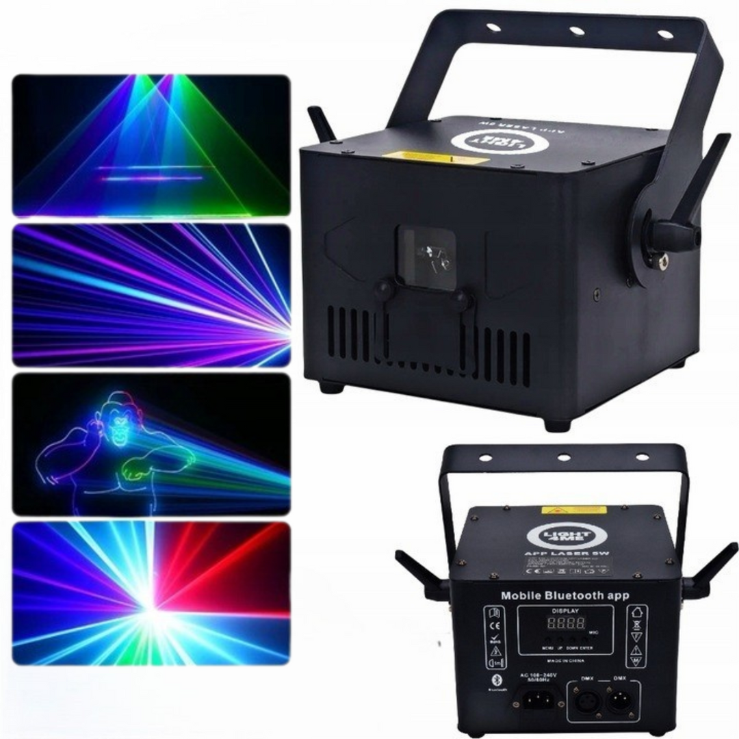 Light4Me 5 W laser mit RGB und App-Steuerung