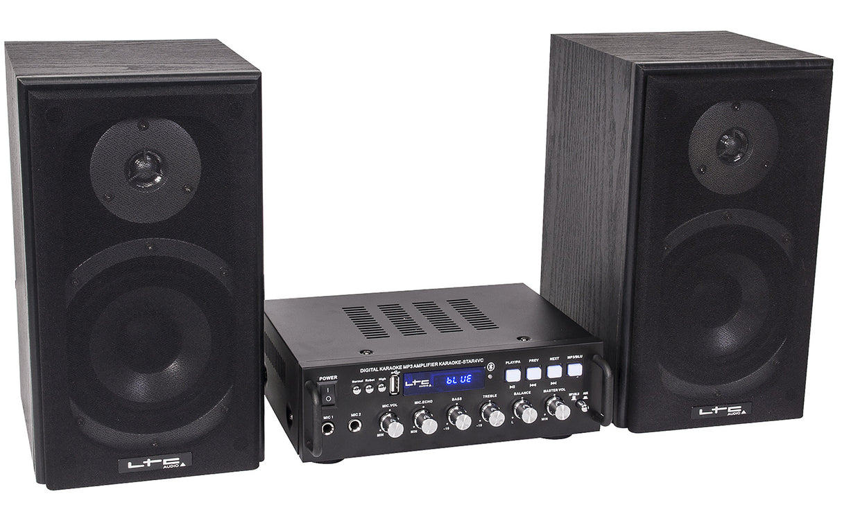 Karaoke-System mit Bluetooth und Echo (2x 75W)