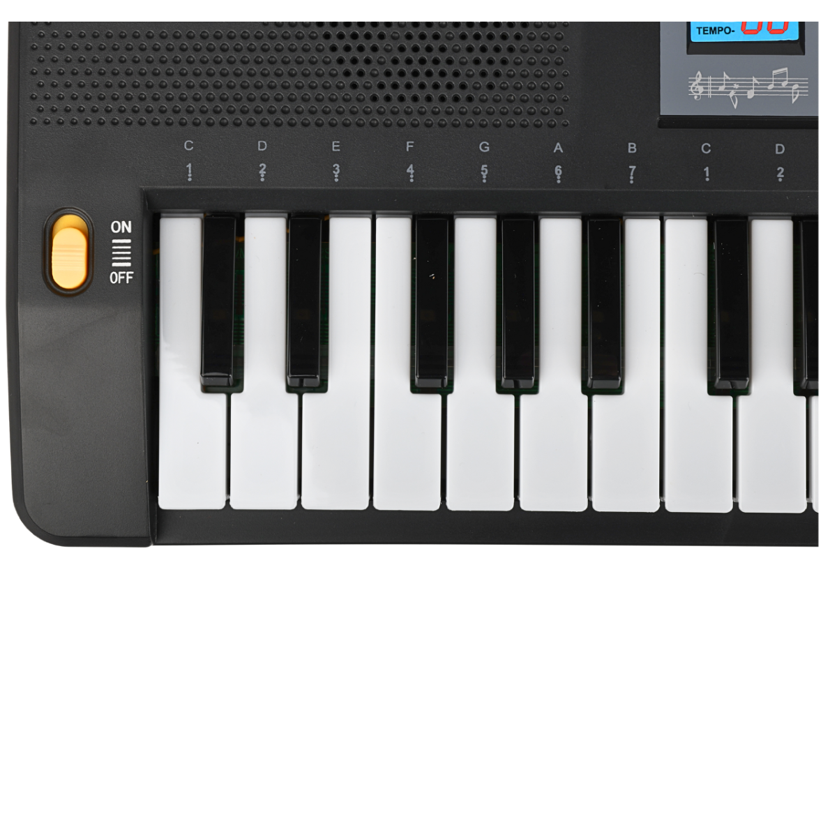 SUPRIMO 6109L batteriebetriebenes Keyboard für Bildungszwecke mit Hintergrundbeleuchtung