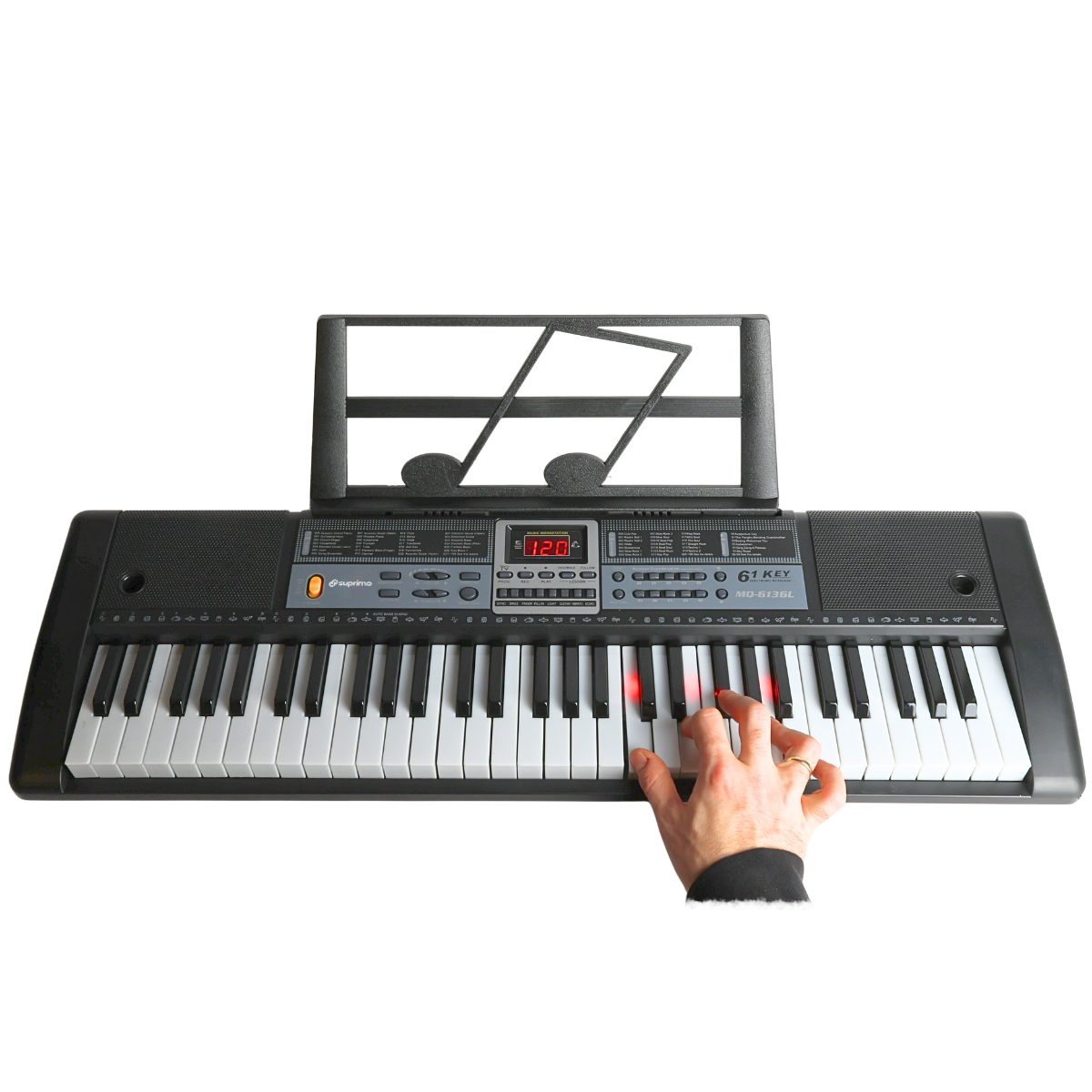 SUPRIMO 6136L keyboard mit Mikrofon