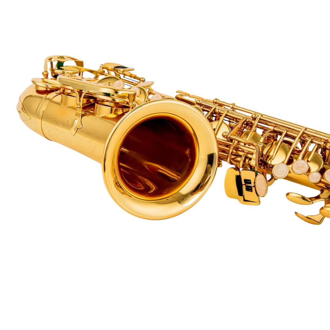 Suprimo Alto Saxo Altsaxofon in E♭ – Set mit Etui und Zubehör