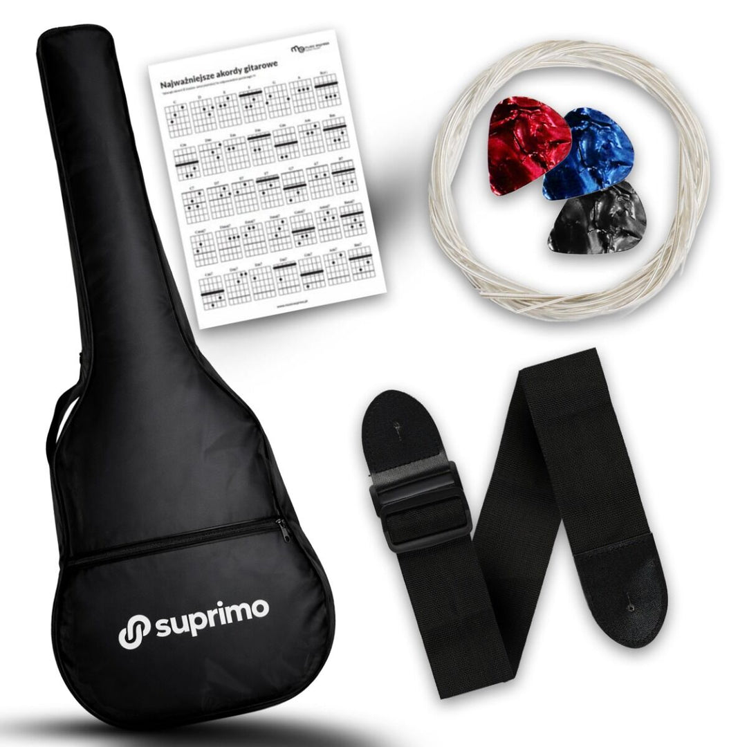 SUPRIMO CGS2 SB klassisches Gitarrenset 4/4, Sunburst