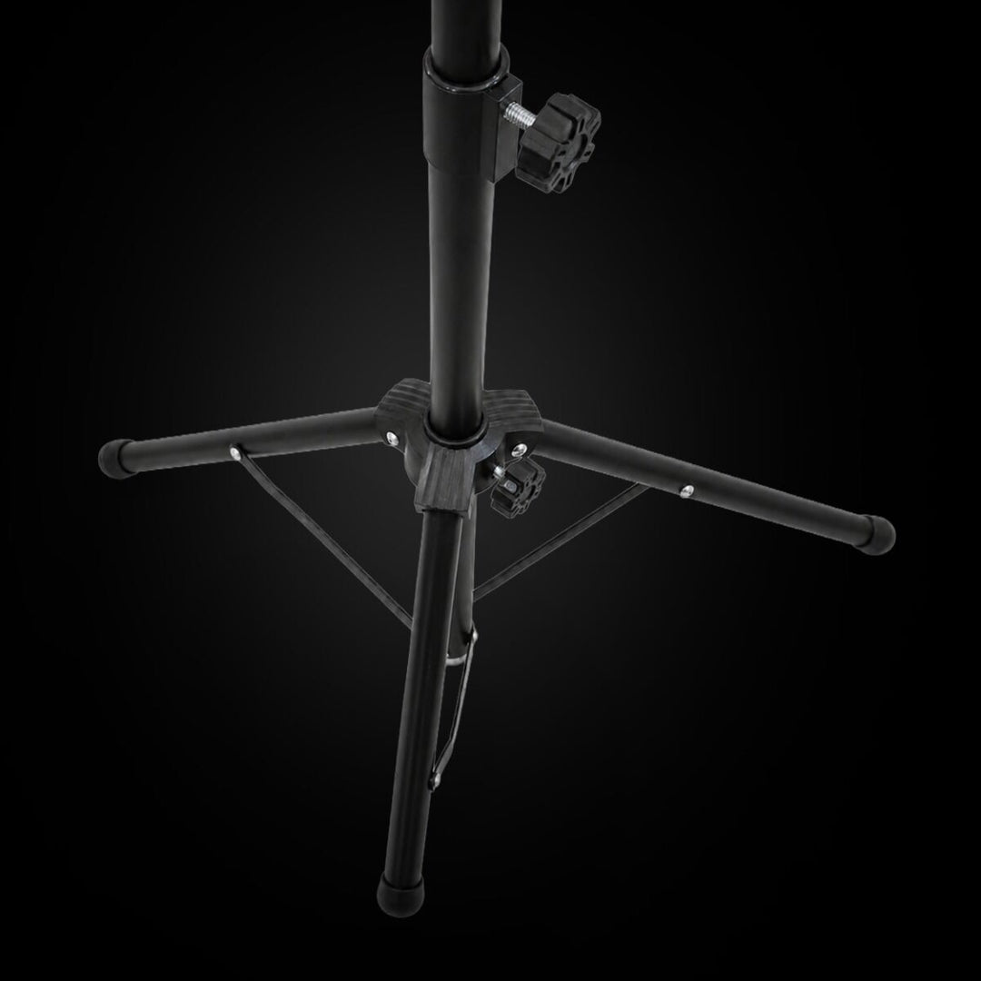 D4 Notenständer Verstellbar 82-146 cm, Schwarz