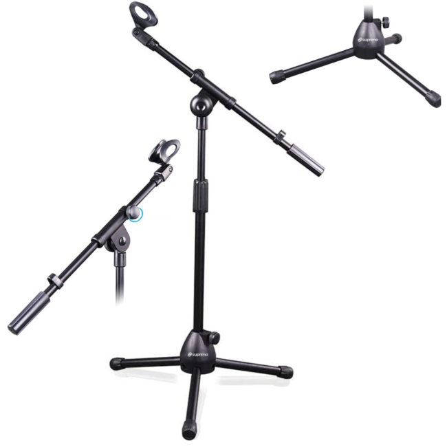 SUPRIMO SMT1 mikrofonstativ med foldearm