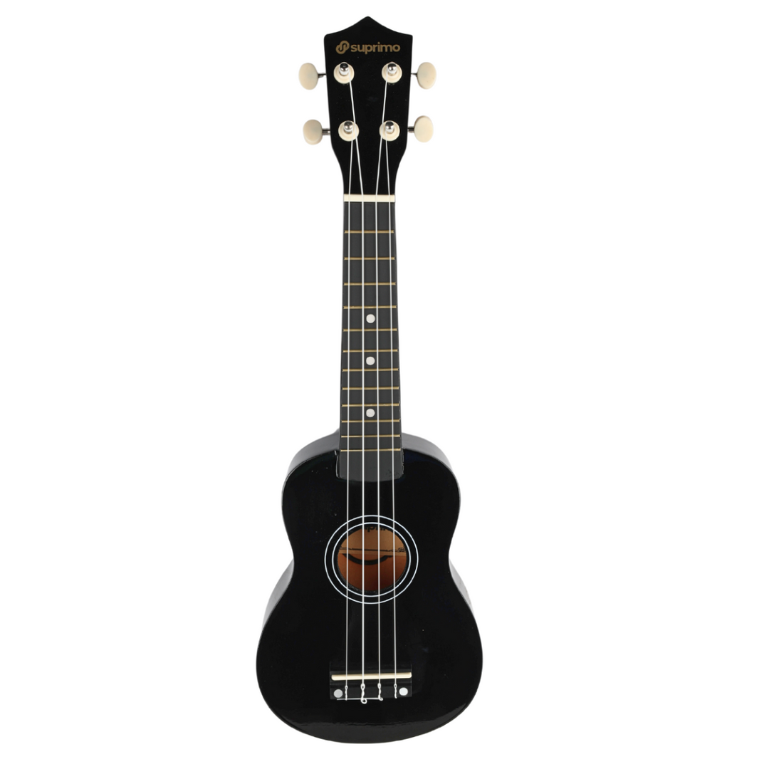 Sopran-Ukulele, schwarz