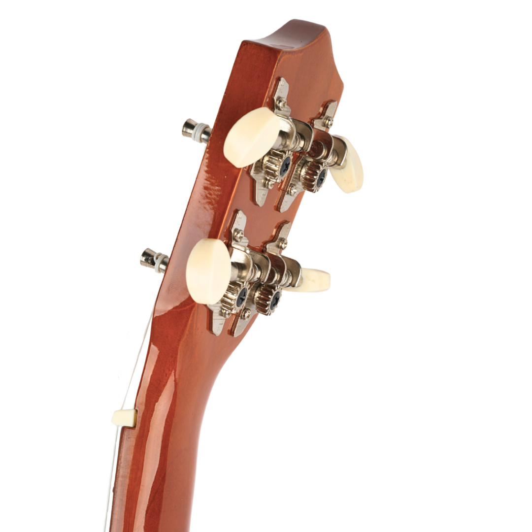 Sopran-Ukulele, dunkles Holz