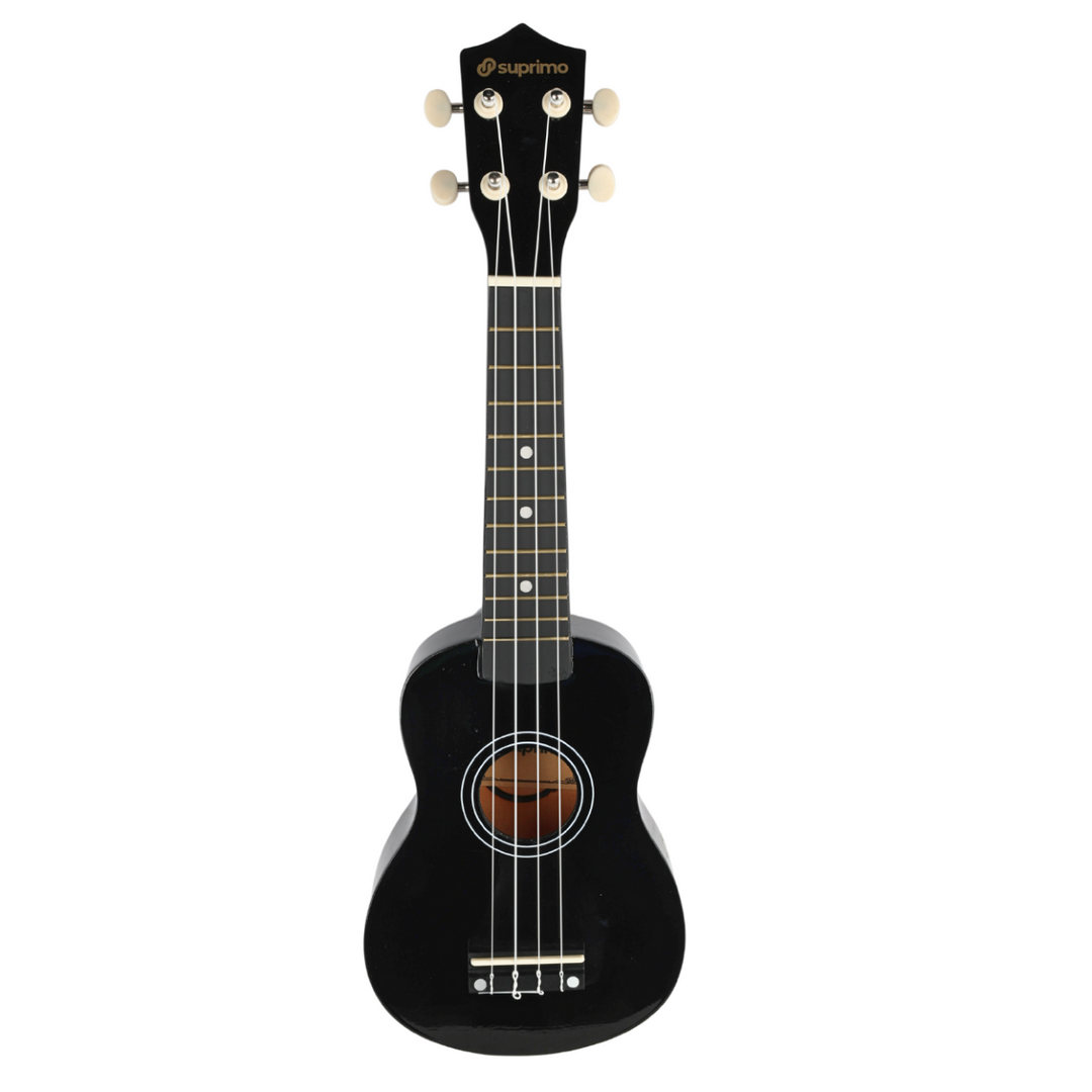 SUPRIMO UK21 SÆT BK Sopran-Ukulele 21" schwarz