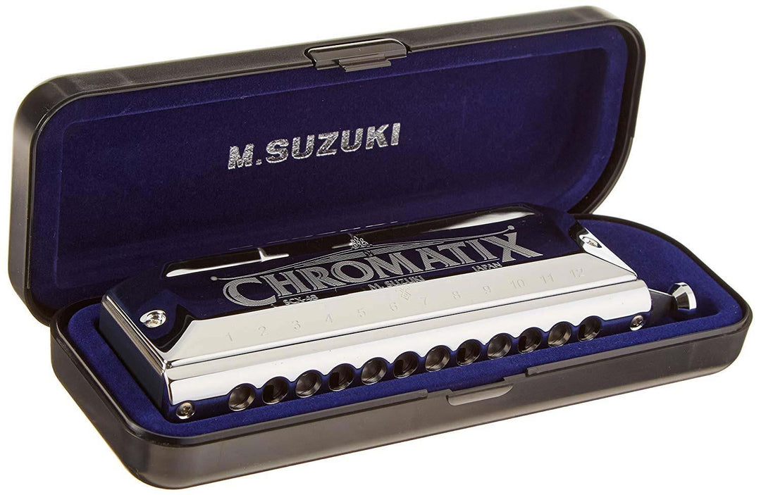 Suzuki SCX-48 12-huls Kromatisk Harmonikas (C)