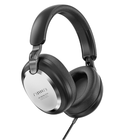 Aiwa HD-450TN kabellose Kopfhörer, Titan