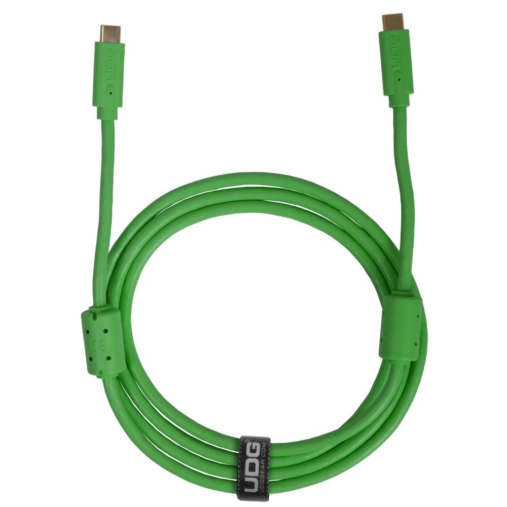 UDG Ultimate Kabel USB 3.2 C-C Grün Gerade 1,5m