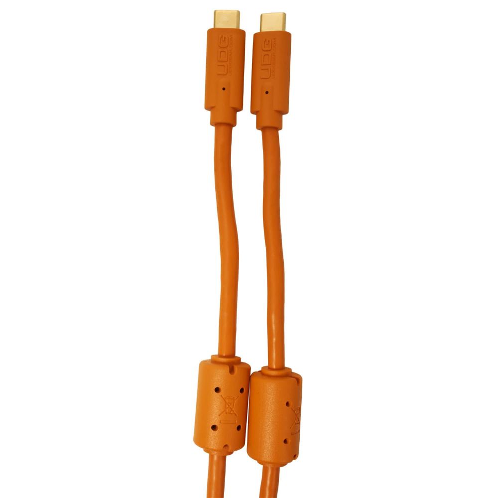 UDG Ultimate Cable USB 3.2 C-C Orange Gerade 1,5m