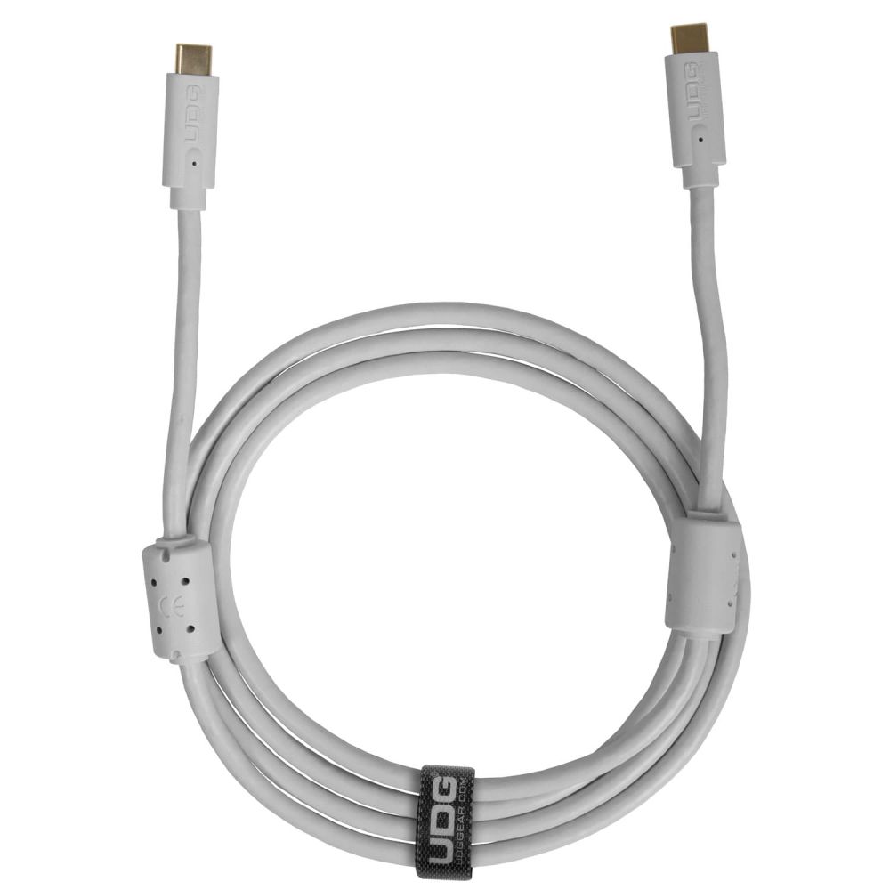 UDG Ultimate Kabel USB 3.2 C-C Weiß Gerade 1,5m