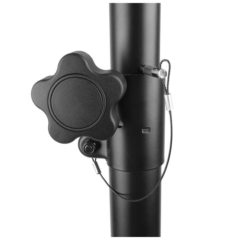 DELUXE Lautsprecherstativ 120-190 cm (60 kg)