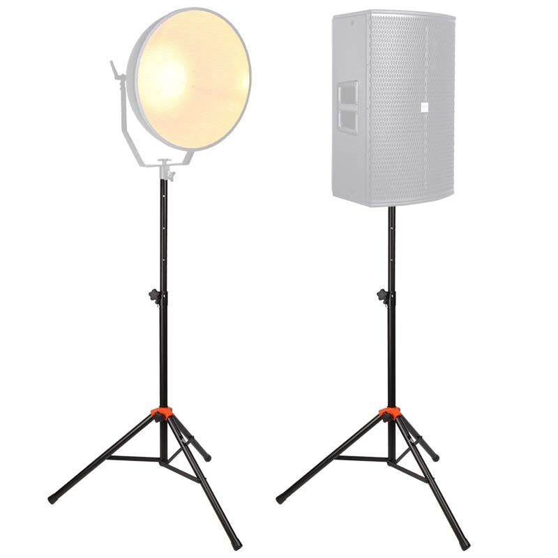 DELUXE Lautsprecherstativ 120-190 cm (60 kg)