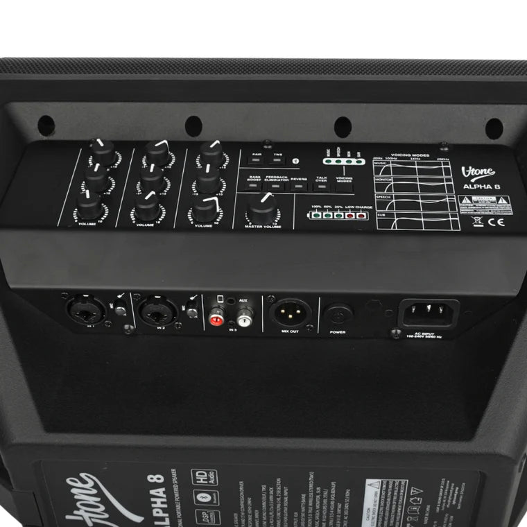 V-Tone Batterihøjttaler/mikrofon bundle