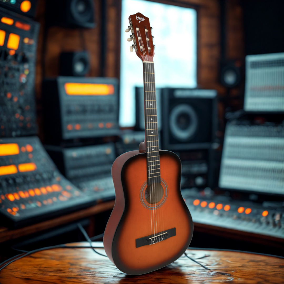 V-Tone BCG SB klassische Anfängergitarre 4/4, Sunburst