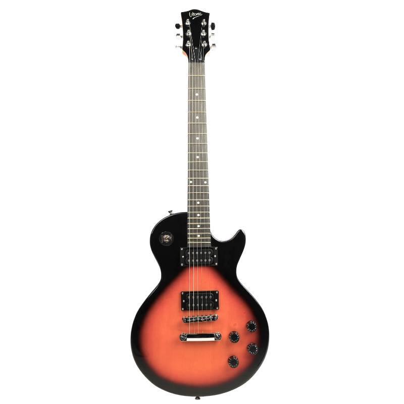 V-Tone ESLP39 SB 4/4 Les Paul E-Gitarrenset mit Verstärker, Sunburst