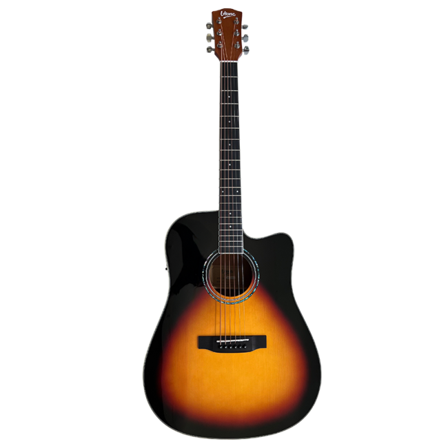 V-TONE VEAG1 CE VS elektroakustische Gitarren 4/4 dreadnought cutaway sunburst