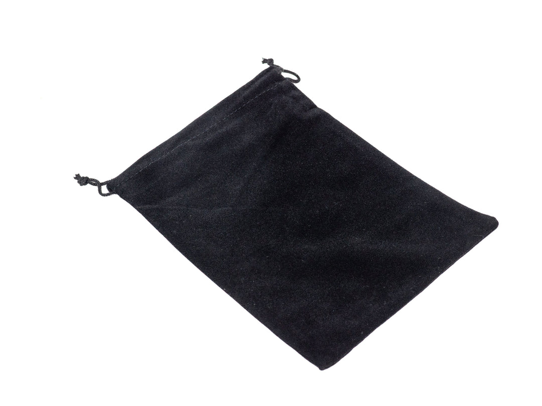 Samtbeutel 15x20cm, Schwarz
