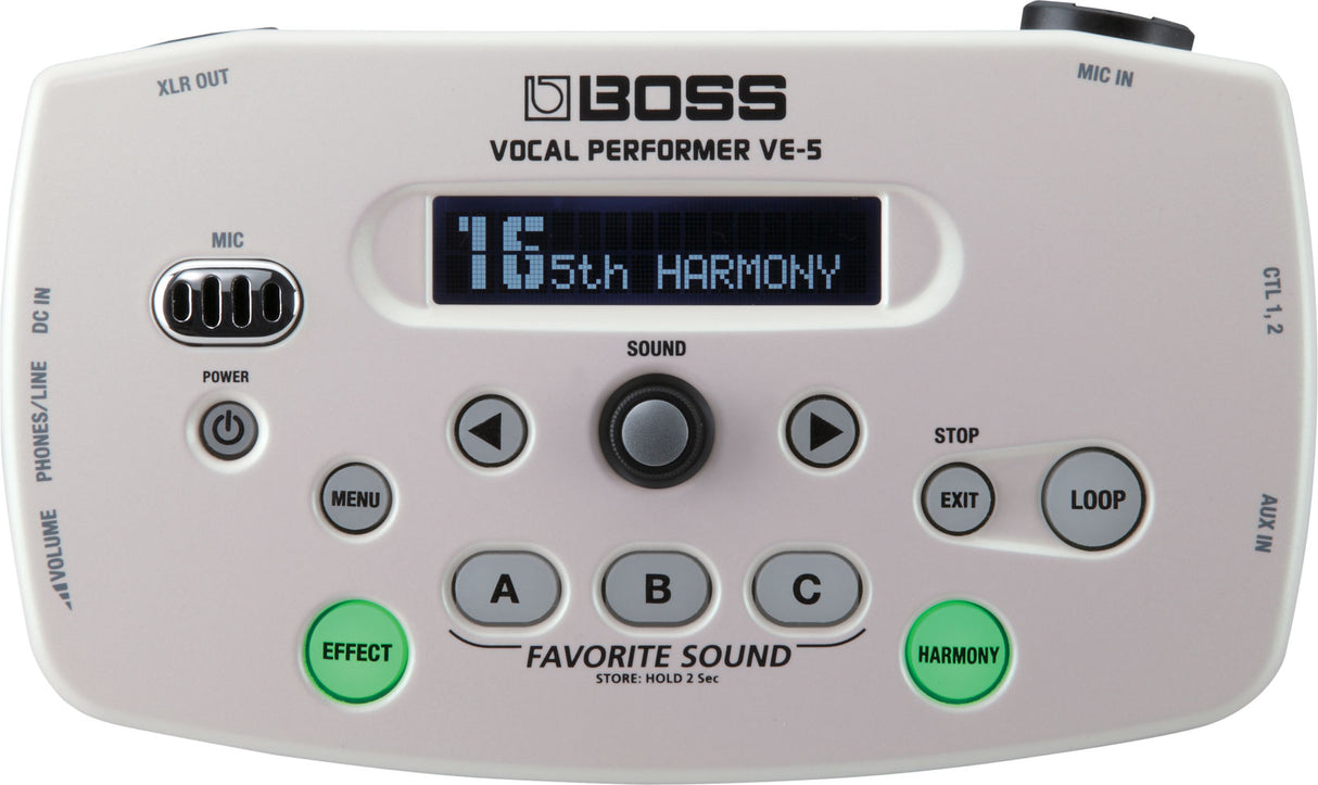 Boss VE-5-WH
