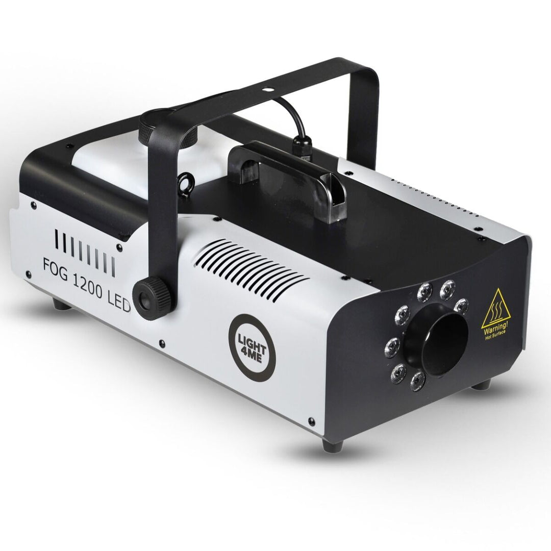 Light4Me Fog 1200 LED Nebelmaschine 1200W mit RGB LED & DMX