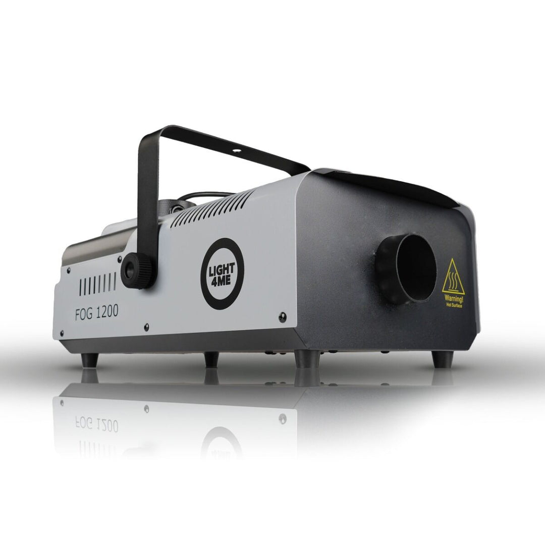Light4Me Fog 1200 Nebelmaschine 1200W mit kabelloser & kabelgebundener Fernbedienung